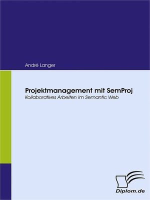 cover image of Projektmanagement mit SemProj
